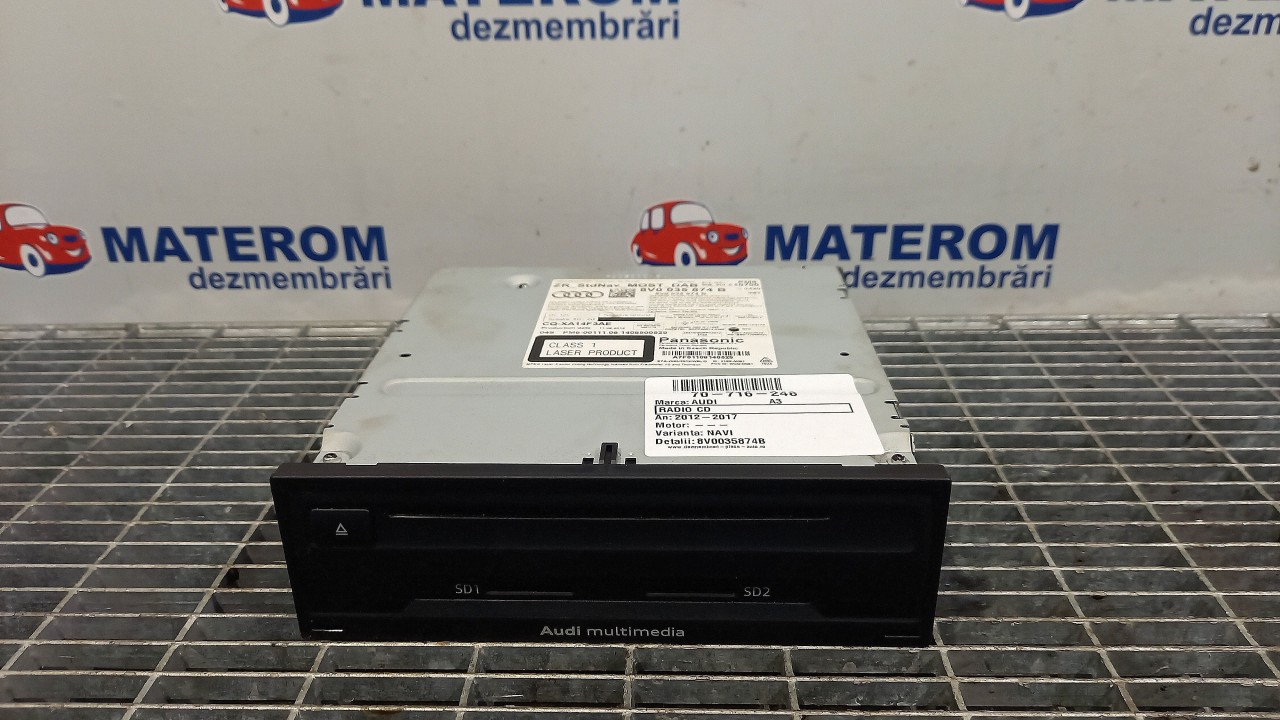 RADIO CD AUDI A3 A3 - - (2012 2016)