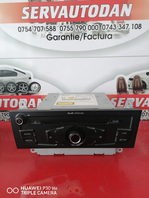 Radio CD Audi A4 (2008-2011) [8K2, B8] 2.0 Motorina 2011, 8T2035152A