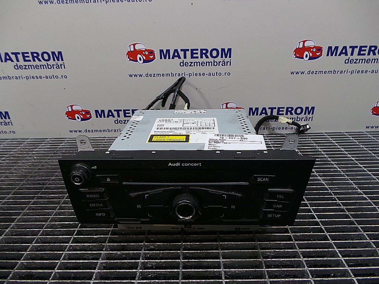RADIO CD AUDI A4 A4 - - (2007 2011)