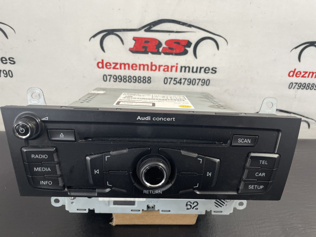 Radio CD Audi A4 B8 2.0 TFSI Quattro sedan 2011 (8T1035186P)