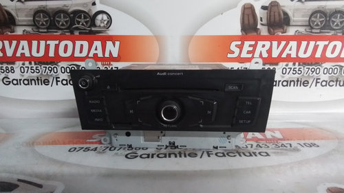 Radio CD Audi A4 facelift (2011-2015) [B8] 2.0 Motorina 2012, 8T1035186C