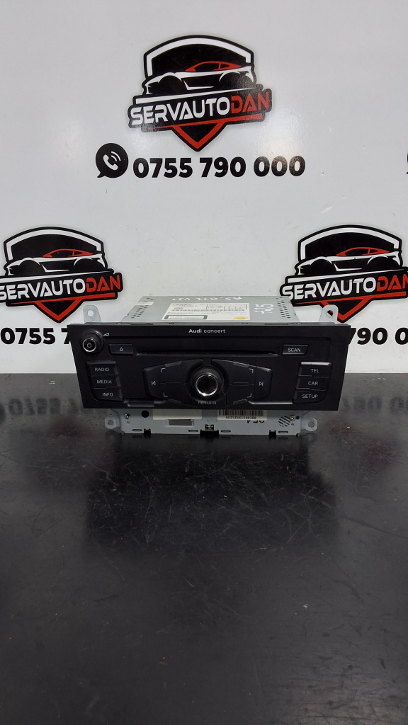 Radio CD Audi A5 (2007-2011) [8T3] 2.7 Motorina 2011, 8T1035186P