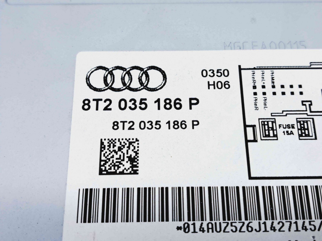 Radio CD Audi A5 Sportback (8TA) [Fabr 2009-2015] 8T2035186P
