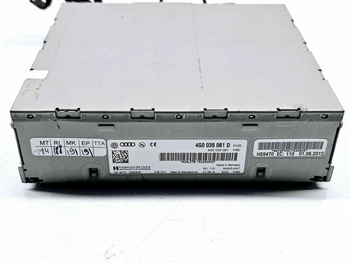 Radio CD Audi Q5 (8RB) [Fabr 2008-2016] S-line 4G0035061D
