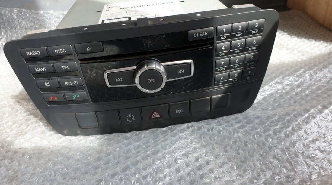 Radio cd auto mercedes b-class w246 a2469000112