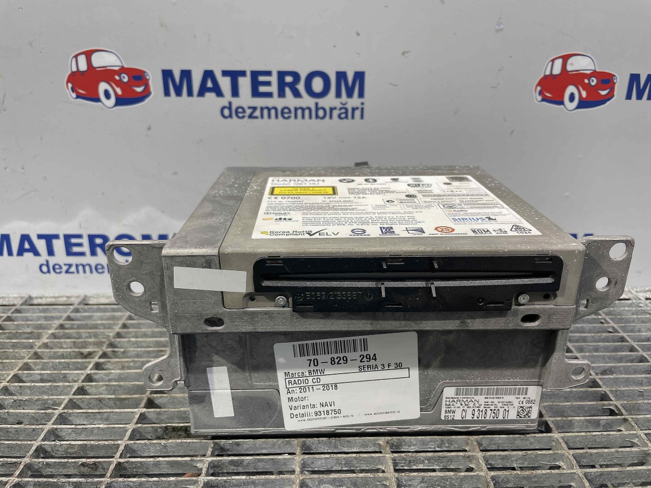 RADIO CD BMW SERIA 3 F 30 SERIA 3 F 30 - - (2011 2018)