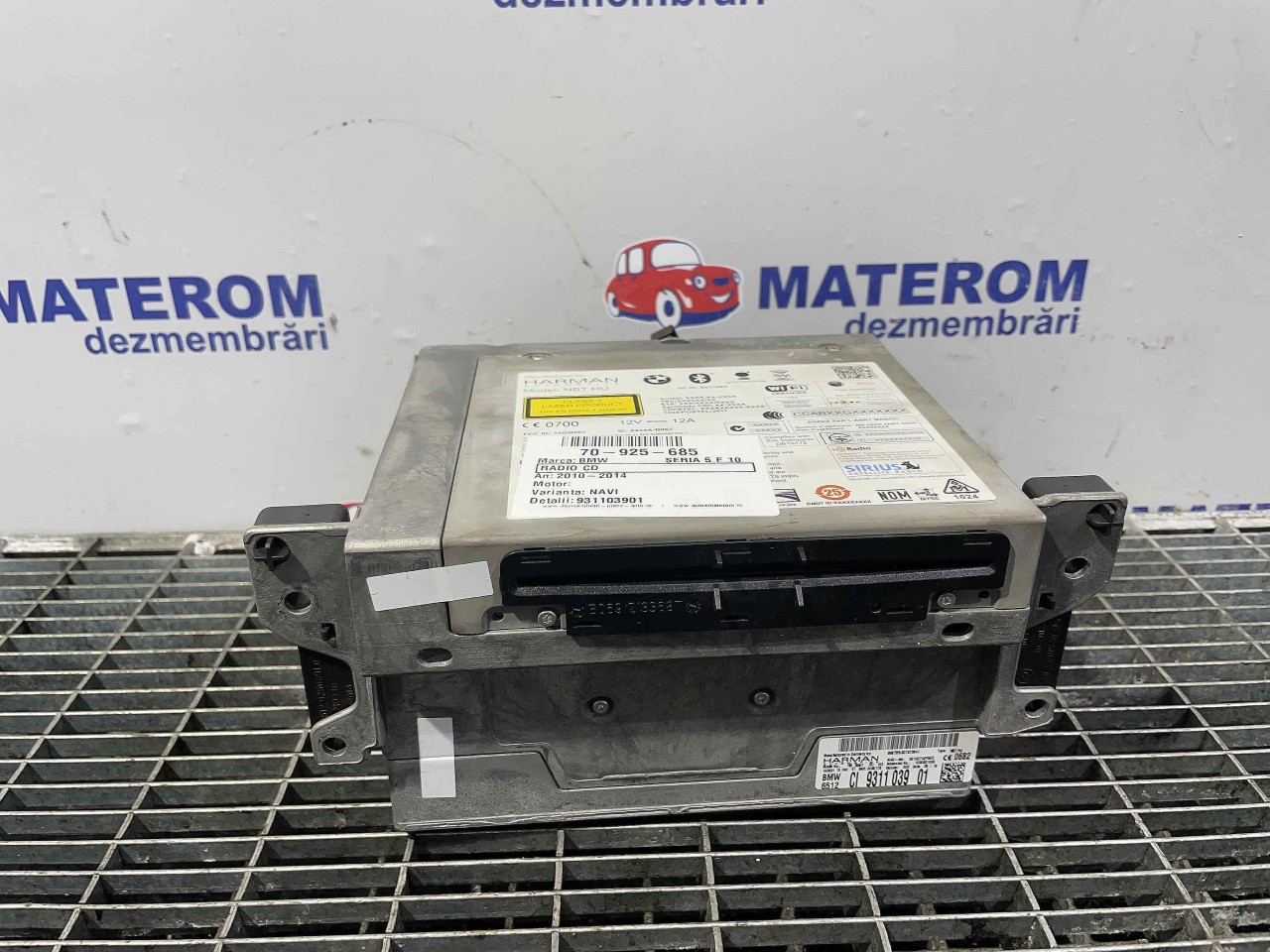 RADIO CD BMW SERIA 5 F 10 - - (2010 2014)