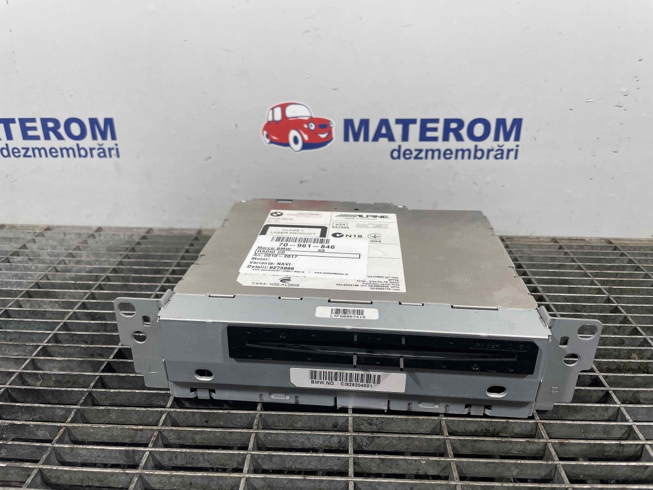 RADIO CD BMW X3 X3 - - (2010 2017)
