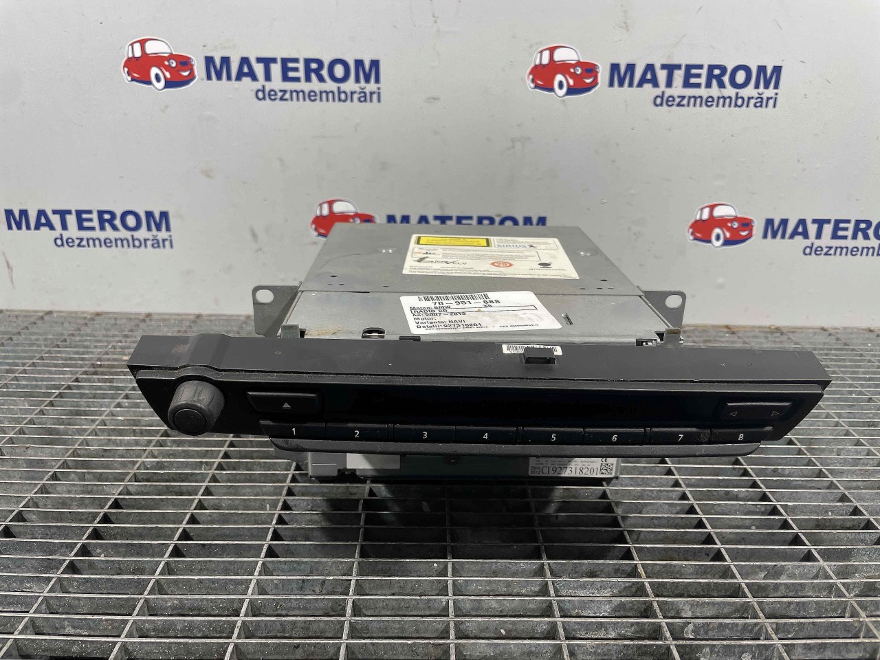 RADIO CD BMW X5 - - (2007 2013)