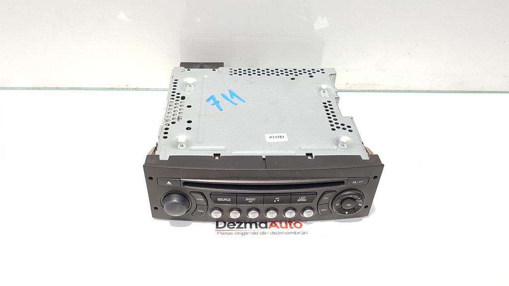 Radio cd, Citroen C3 (II) [Fabr 2009-2016] 96750215XT (id:411628)