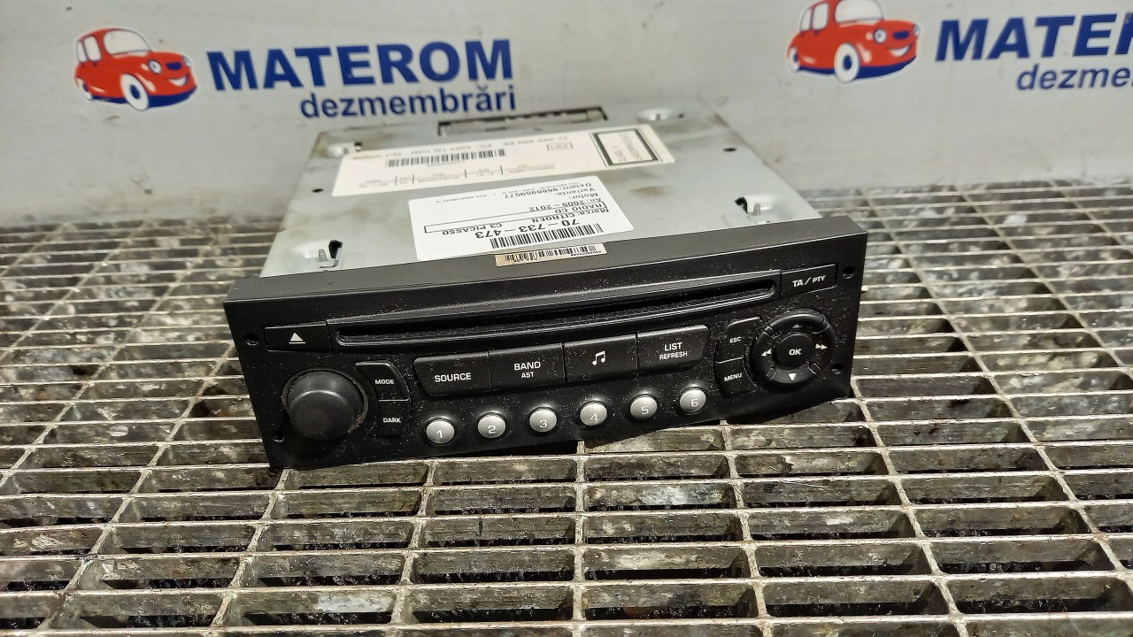 RADIO CD CITROEN C3 PICASSO C3 PICASSO - - (2009 2012)