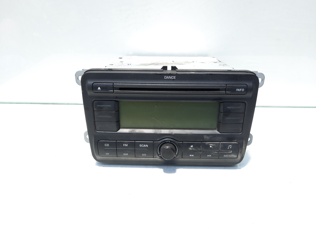 Radio CD, cod 5J0035161, Skoda Fabia 2 (5J, 542) (idi:498517)