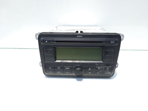 Radio CD, cod 5J0035161, Skoda Fabia 2 (5J, 542) (idi:498517)