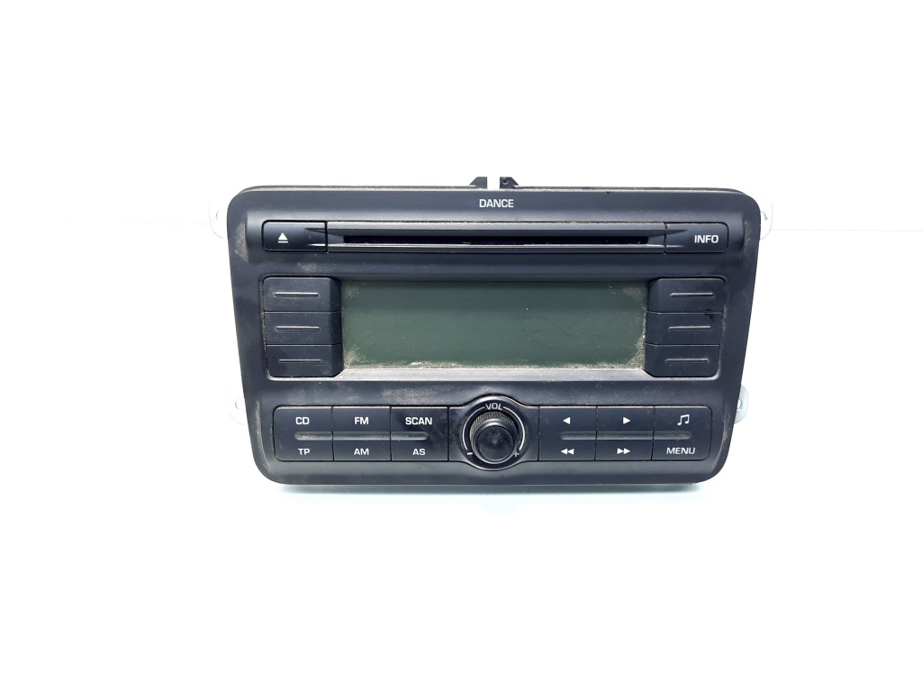 Radio CD, cod 5J0035161A, Skoda Fabia 2 Combi (5J, 545) (id:547002)