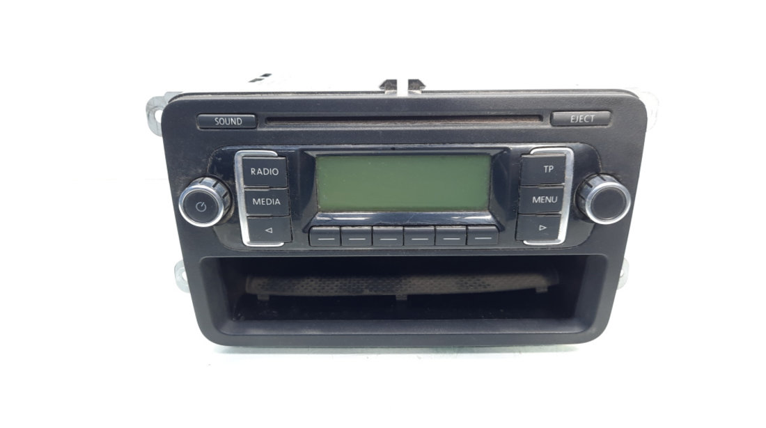 Radio CD, cod 5K0035156, Vw Golf 6 Cabriolet (517) [Fabr 2011-2015] (idi:586337)