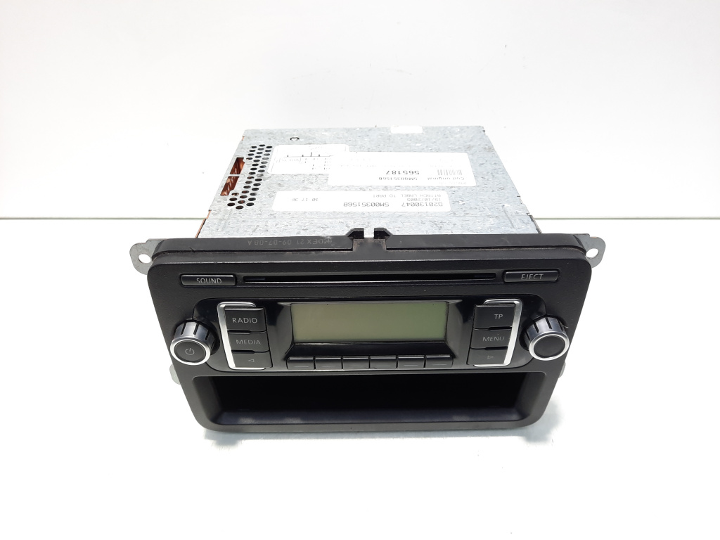 Radio CD, cod 5M0035156B, Vw Golf 6 Plus (id:565187)