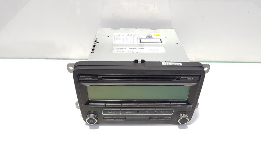 Radio cd, cod 5M0035186AA, Vw Golf 6 (5K1)