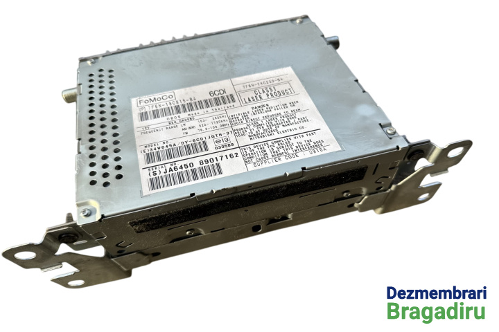 Radio cd Cod: 7F6N-18C815-BA Jaguar XF X250 [2007 - 2011] Sedan 4-usi 2.7D AT (207 hp) Cod motor: AJD