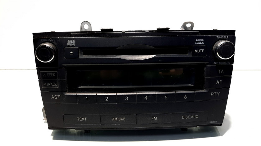 Radio cd, cod 86120-05141, Toyota Avensis III (T27) (id:509643)