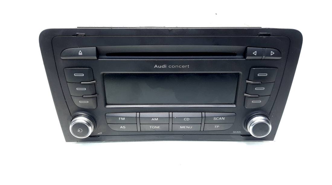 Radio CD, cod 8P0035186P, Audi A3 Cabriolet (8P7) (idi:525329)