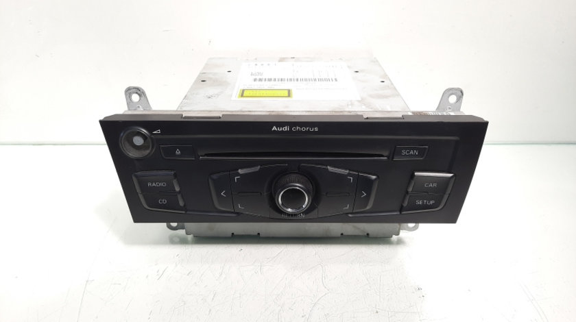 Radio CD, cod 8T1035152, Audi A4 Avant (8K5, B8) (id:469227)