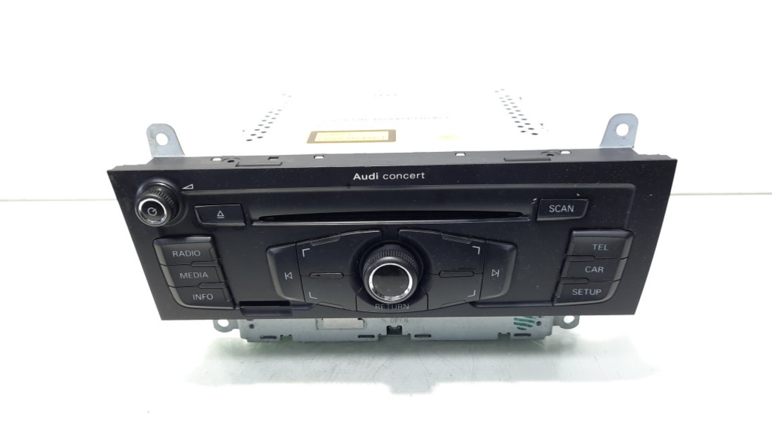 Radio CD, cod 8T1035186C, Audi A4 Avant (8K5, B8) (id:555899)