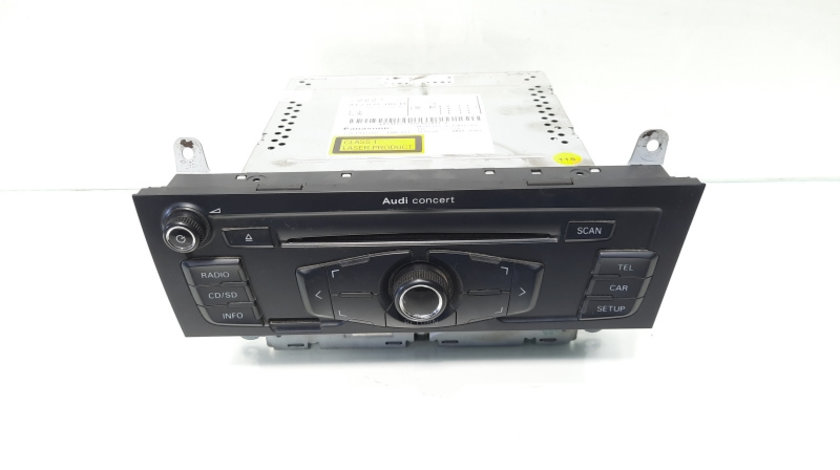 Radio CD, cod 8T2035186B, Audi A4 (8K2, B8) (id:479035)