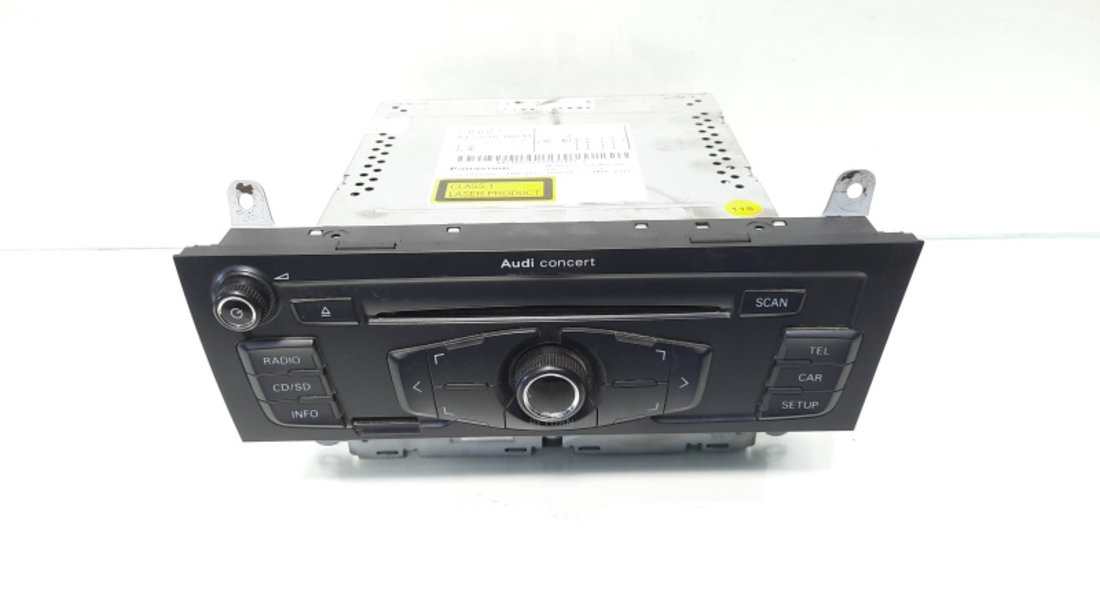 Radio CD, cod 8T2035186B, Audi A4 Allroad (8KH, B8) (idi:479035)