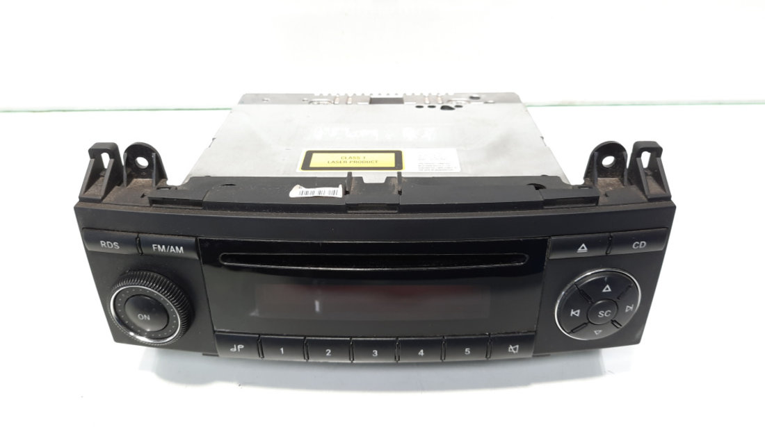 Radio CD, cod A1698200486, Mercedes Clasa B (W245) (idi:483842)