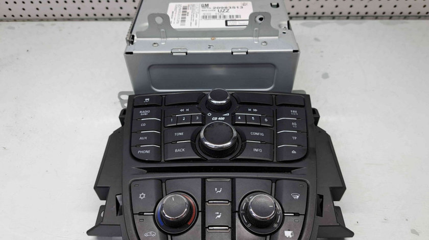 Radio CD cu butoane comenzi, 20983513, Opel Meriva B