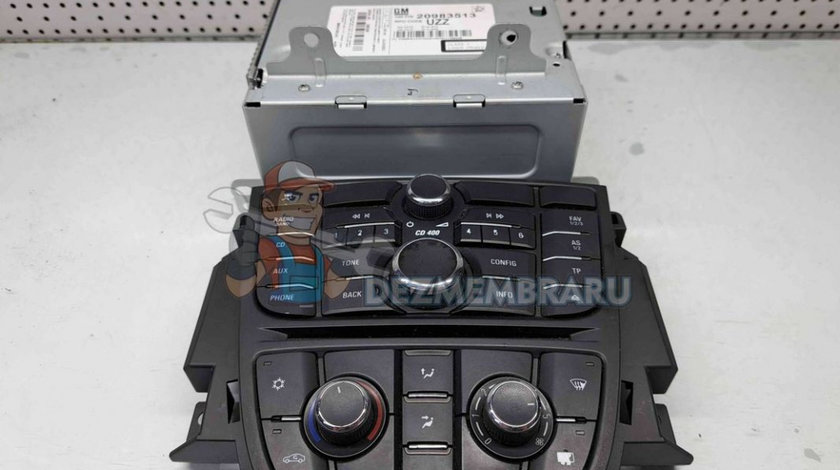 Radio CD cu butoane comenzi, 20983513, Opel Meriva B