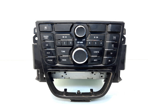 Radio CD cu butoane comenzi, cod 20983513, 13346050, Opel Astra J Combi (id:518691)