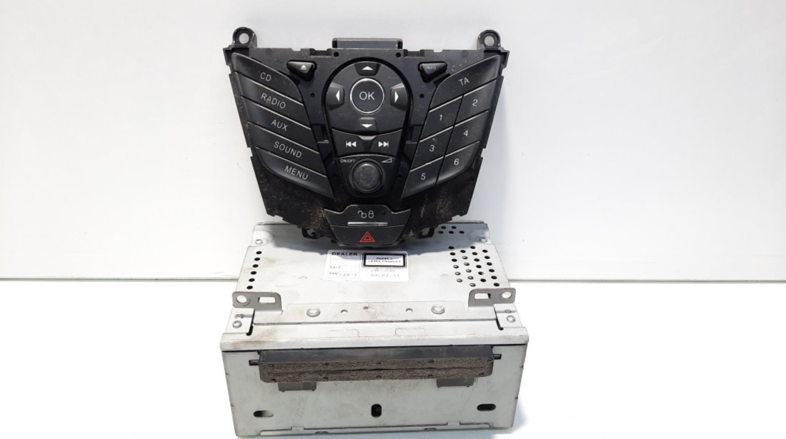 Radio CD cu butoane comenzi, cod BM5T-18C815-DF, Ford Focus 3 (id:582307)