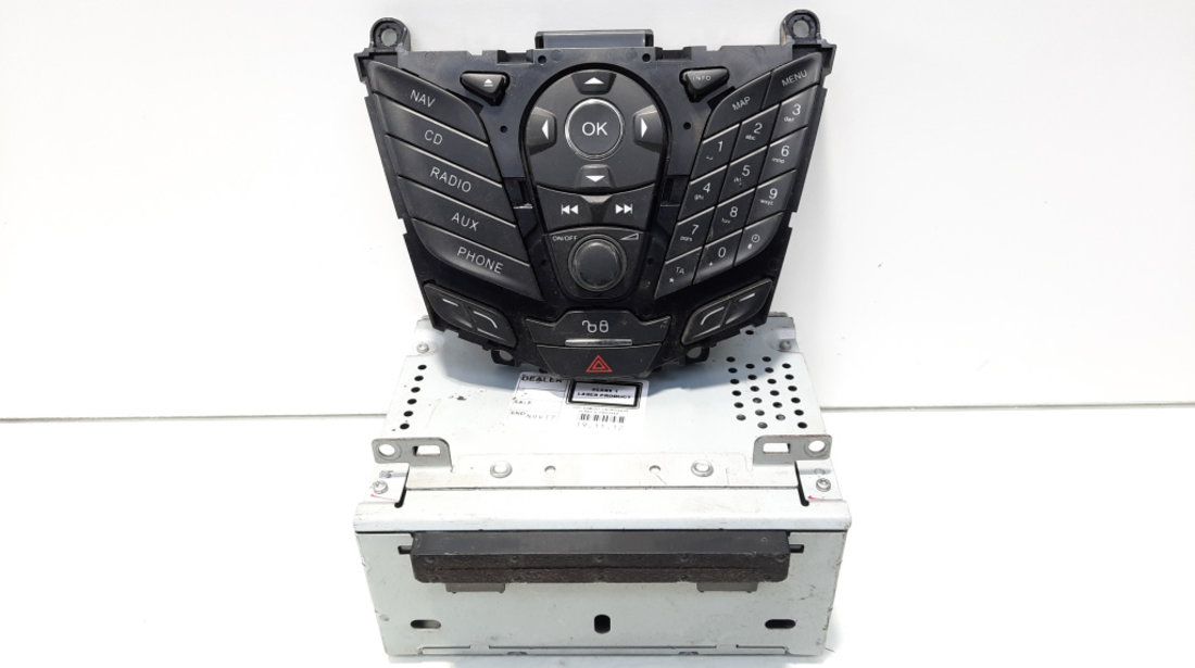 Radio CD cu butoane comenzi, cod BM5T-18C815-GK, Ford Focus 3 Turnier (id:589166)