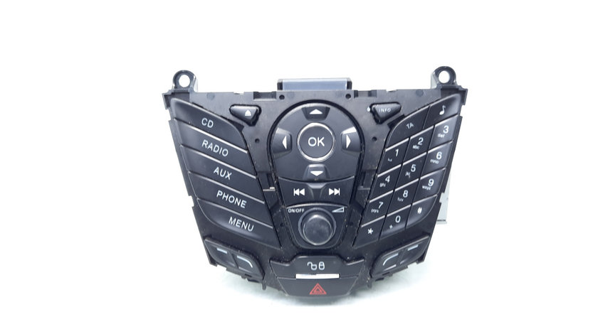 Radio CD cu butoane comenzi, cod BM5T-18C815-HF, AM5T-18K811-BD, Ford Focus 3 Sedan (idi:555974)