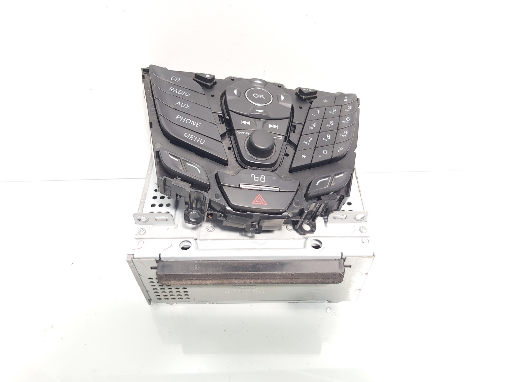 Radio CD cu butoane comenzi, cod F1BT-18C815-HE, BM5T-18K811-BA, Ford Focus 3 (id:694403)