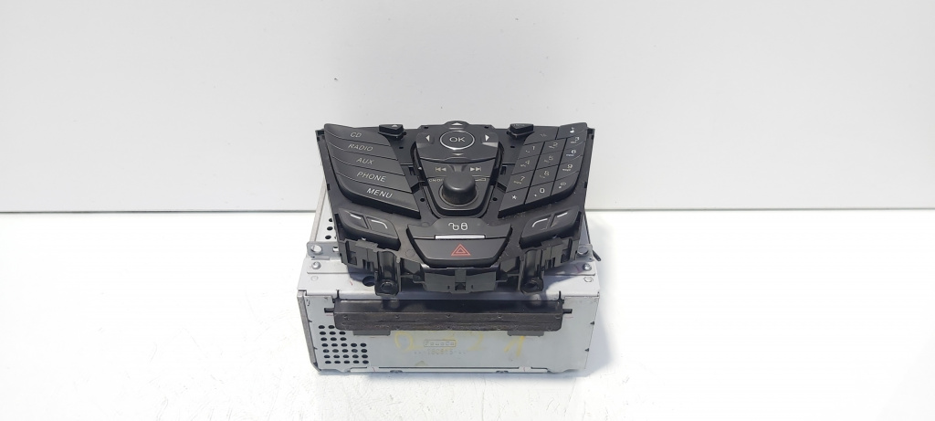 Radio CD cu butoane comenzi, cod F1BT-18C815-HE, BM5T-18K811-BA, Ford Focus 3 (id:690218)
