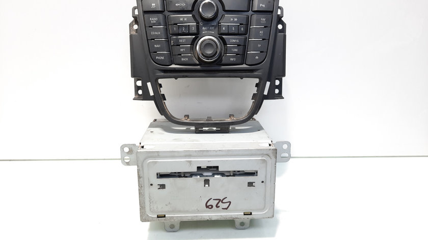 Radio CD cu butoane comenzi, cod GM22805138, Opel Astra J (idi:582212)