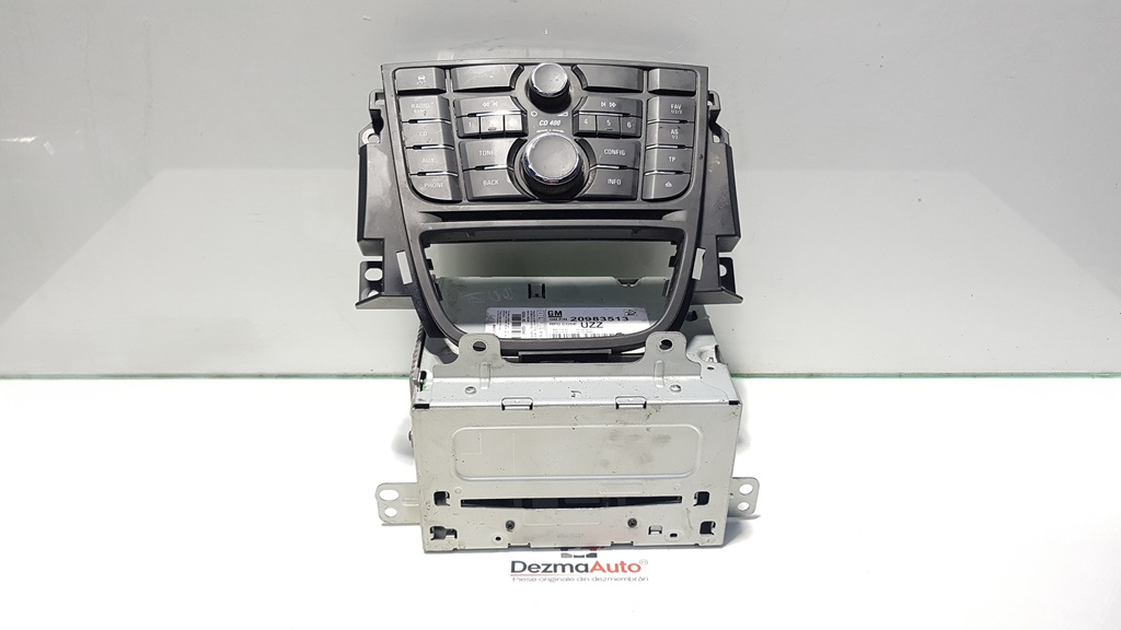 Radio cd cu butoane comenzi, Opel Astra J [Fabr 2009-2015] 20983513, 13346050 (id:406665)