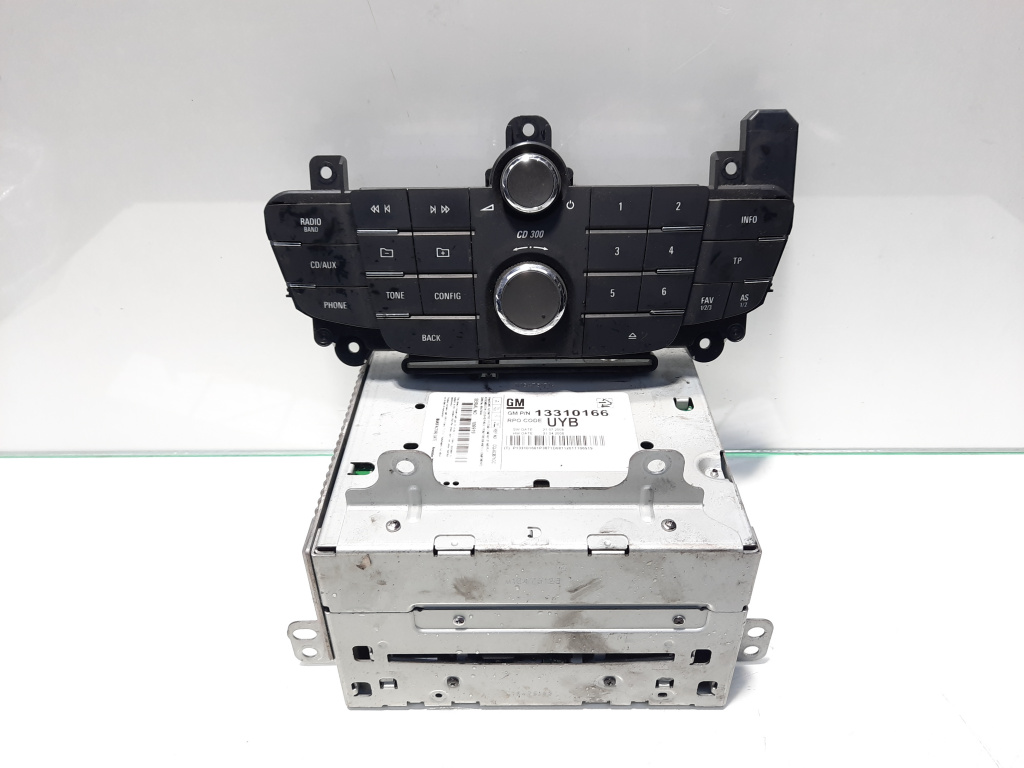 Radio CD cu butoane comenzi, Opel Insignia A, cod 13310166, 13273252 (id:454370)