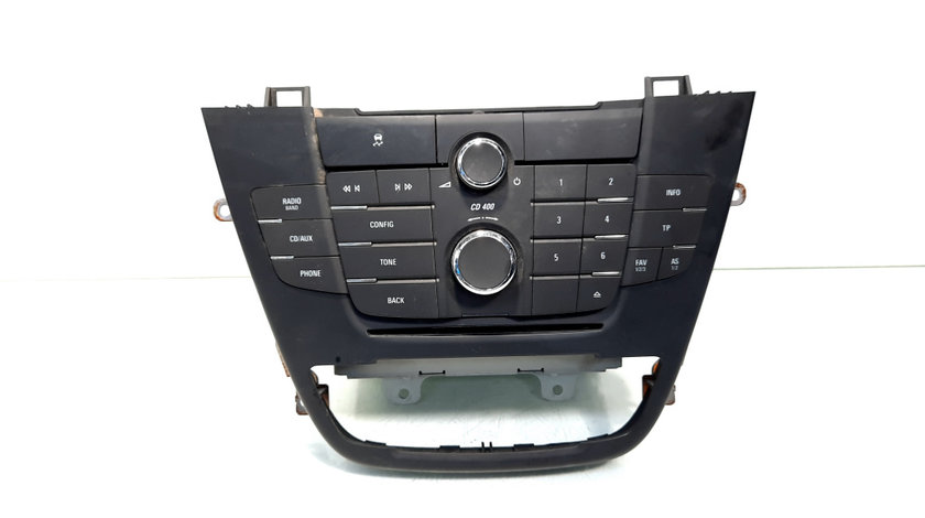 Radio CD cu butoane comenzi radio, cod 13221292, 20983513, Opel Insignia A Sedan (idi:532460)