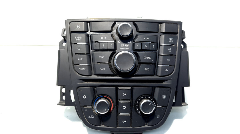 Radio CD cu butoane comenzi radio, cod 13334053J, Opel Astra J (id:513286)