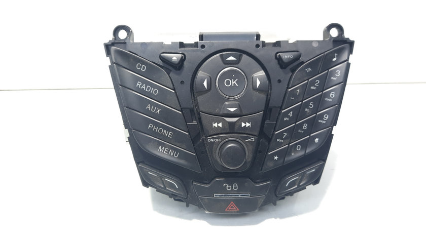 Radio CD cu butoane comenzi radio cu buton avarii, cod BM5T-18C815-GJ, Ford Focus 3 Turnier (id:503822)
