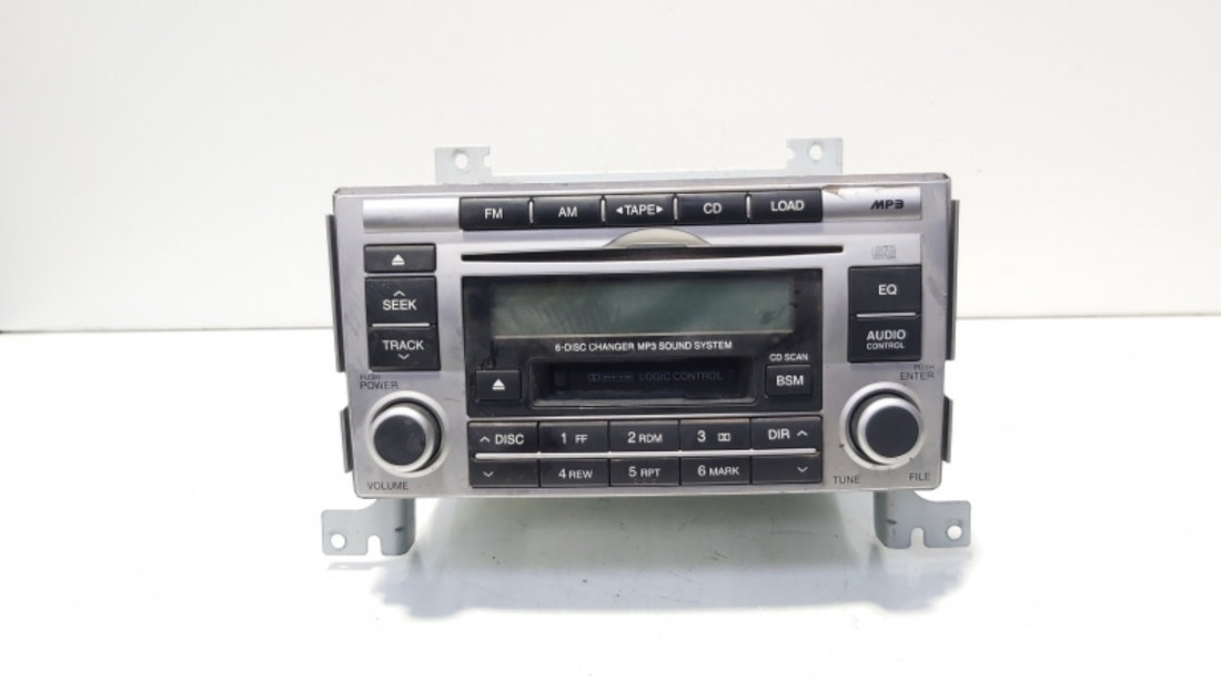 Radio CD cu caseta si MP3, Hyundai Santa Fe 2 (CM) (id:629181)