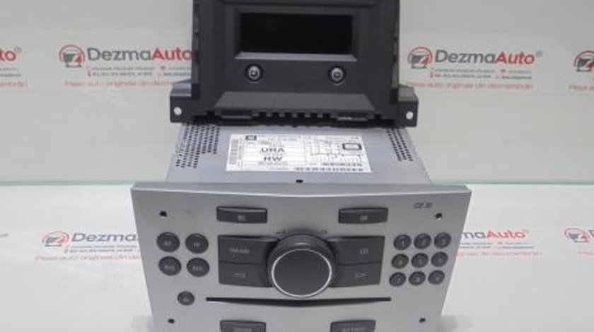 Radio cd cu display bord GM13357117, Opel Astra H combi