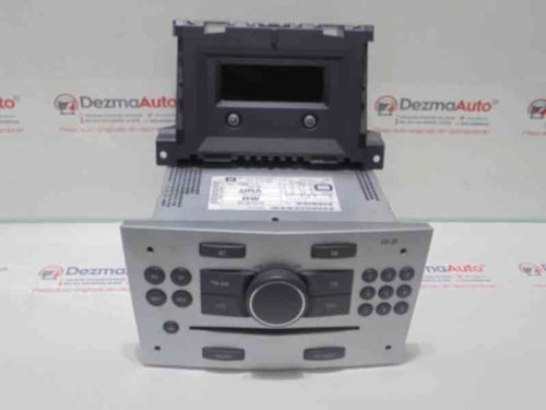Radio cd cu display bord GM13357117, Opel Astra H