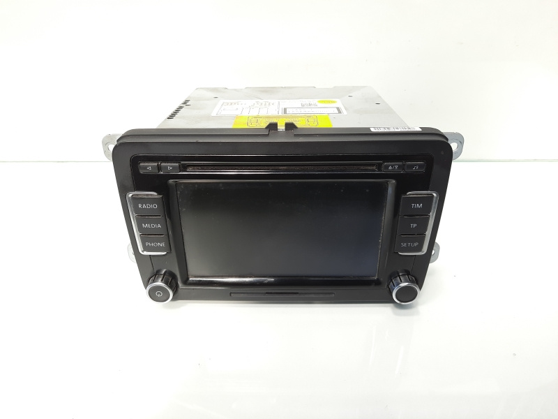 Radio CD cu loc card, cod 3C8035195, VW Golf 6 (5K1) (idi:478209)