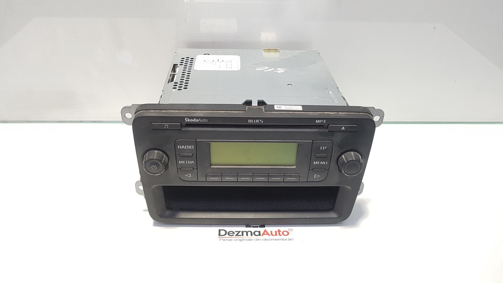 Radio cd cu mp 3, Skoda Fabia 2 Combi (5J, 545) [Fabr 2007-2014] 5J0035152A (id:408956)