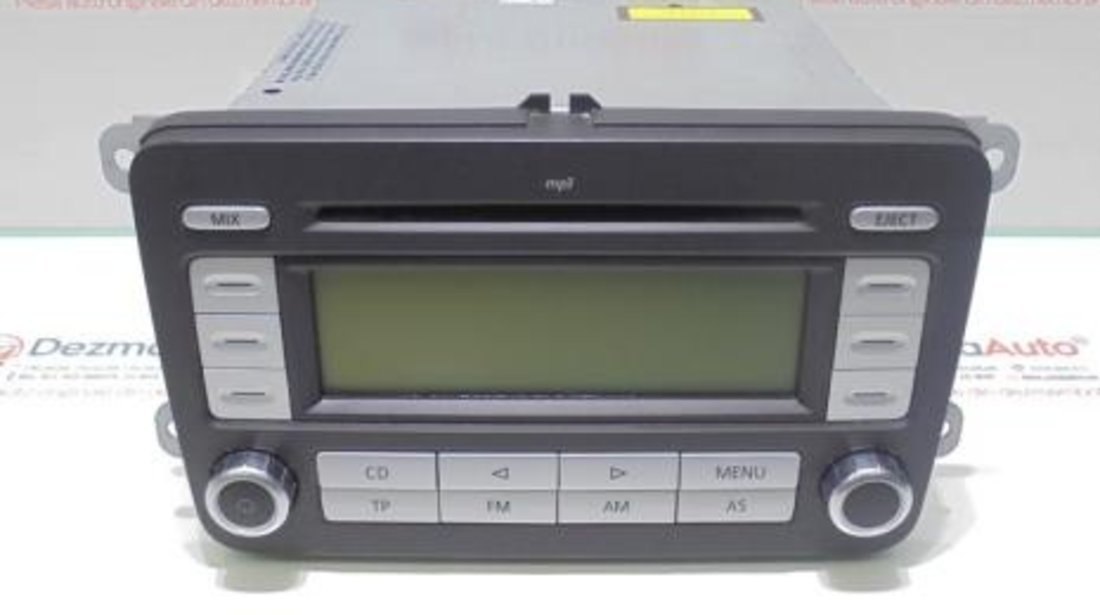 Radio cd cu mp3, 1K0035186AD, Vw Golf 5 Plus,1.9tdi