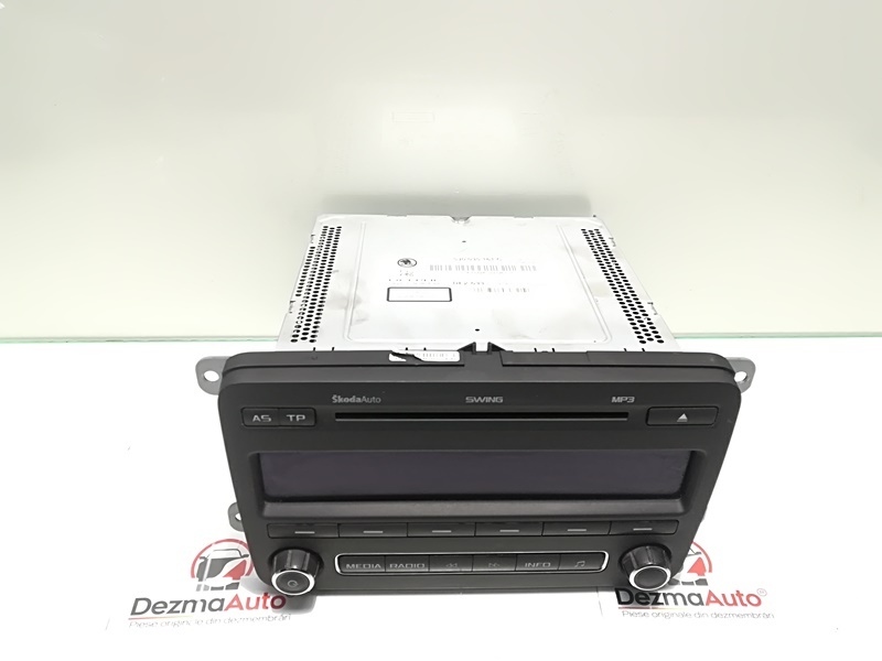Radio cd cu mp3 5J0035161C, Skoda Roomster (5J) (pr:110747)